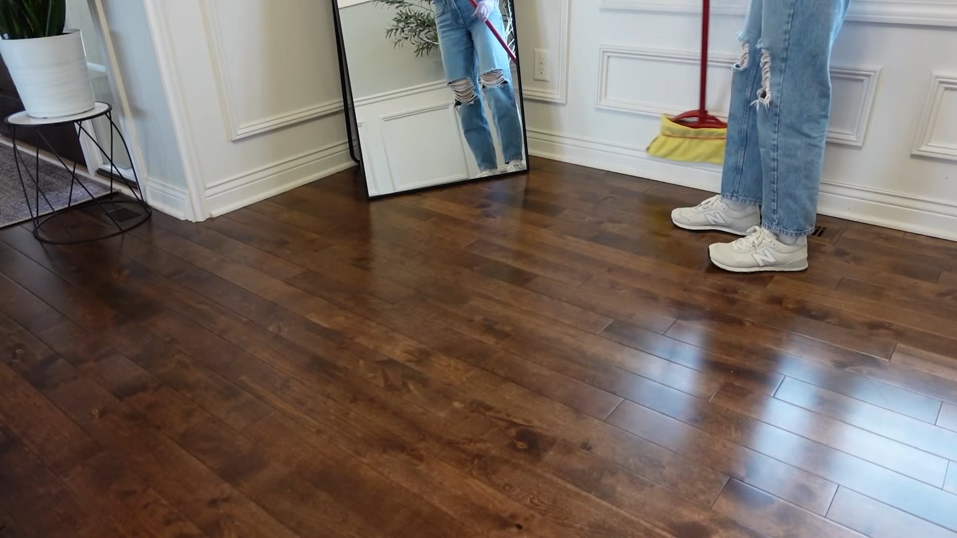 Baseboard Dusting DIY