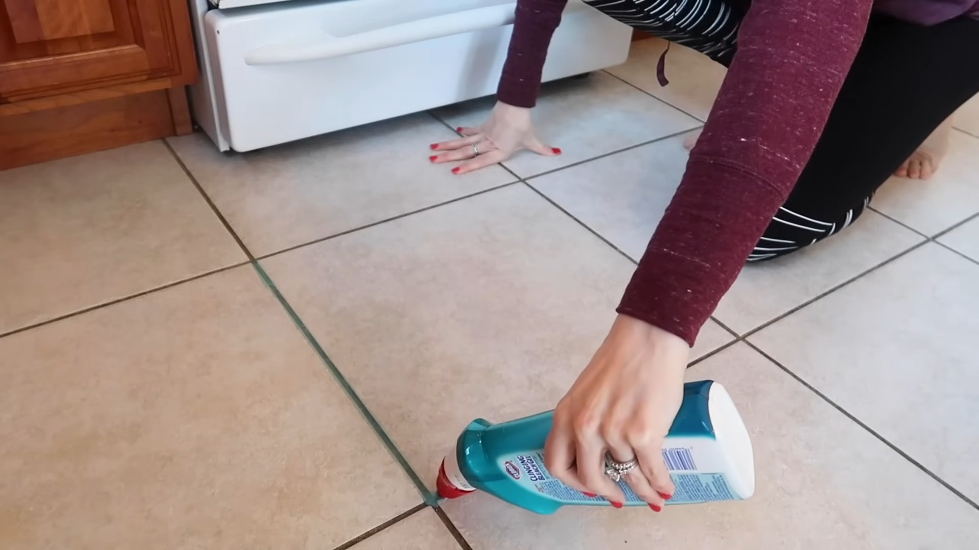 Easy Grout Cleaning Clorox