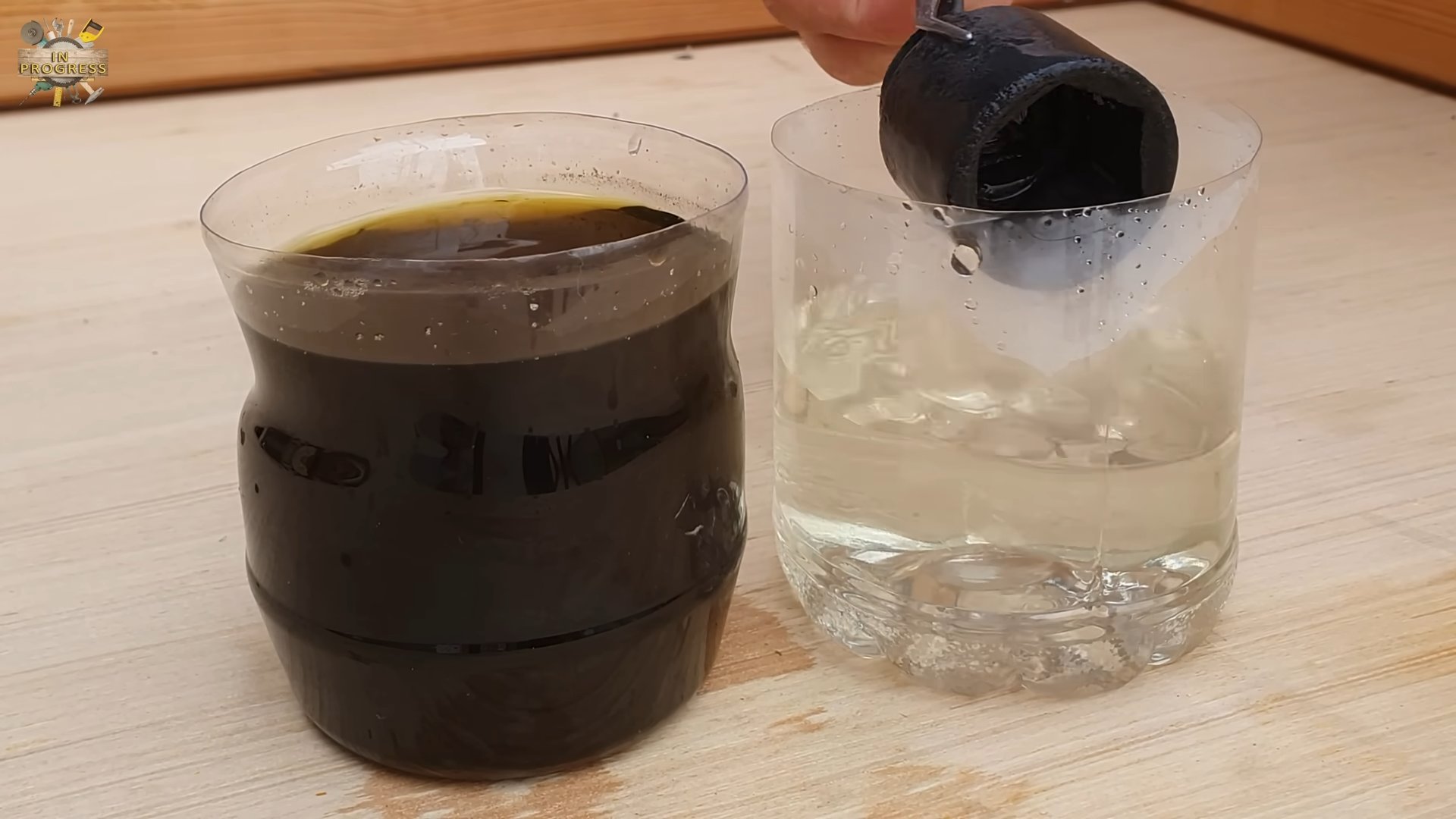 Salt and peroxide reaction